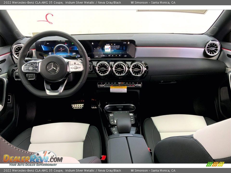 Dashboard of 2022 Mercedes-Benz CLA AMG 35 Coupe Photo #6