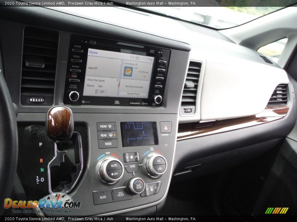 2020 Toyota Sienna Limited AWD Predawn Gray Mica / Ash Photo #23