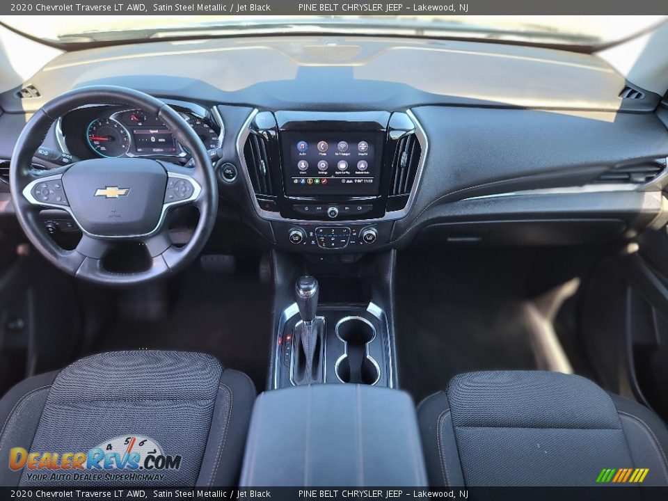 2020 Chevrolet Traverse LT AWD Satin Steel Metallic / Jet Black Photo #15