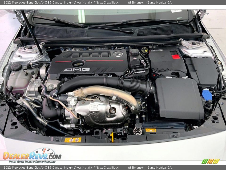 2022 Mercedes-Benz CLA AMG 35 Coupe 2.0 Liter Turbocharged DOHC 16-Valve VVT 4 Cylinder Engine Photo #9