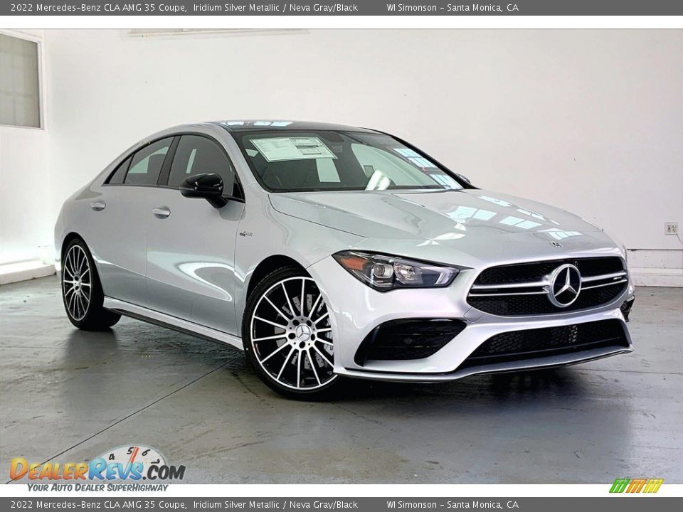 Front 3/4 View of 2022 Mercedes-Benz CLA AMG 35 Coupe Photo #12
