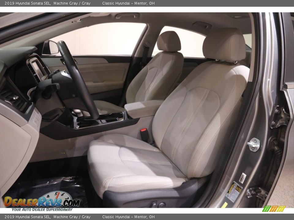 2019 Hyundai Sonata SEL Machine Gray / Gray Photo #5