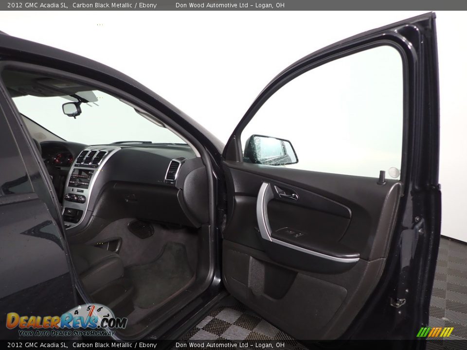 2012 GMC Acadia SL Carbon Black Metallic / Ebony Photo #26