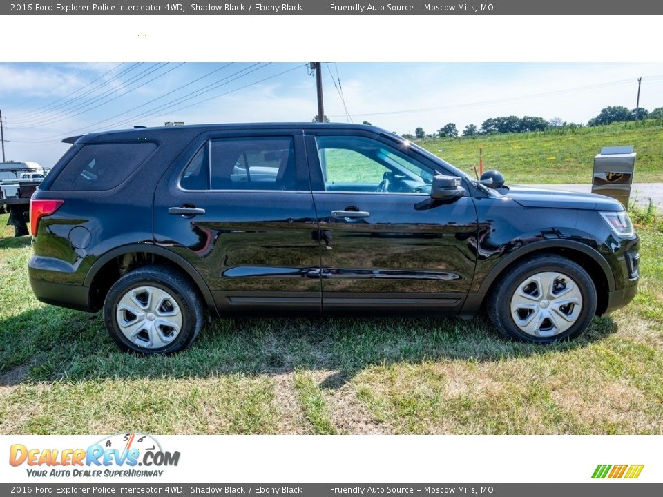 2016 Ford Explorer Police Interceptor 4WD Shadow Black / Ebony Black Photo #3