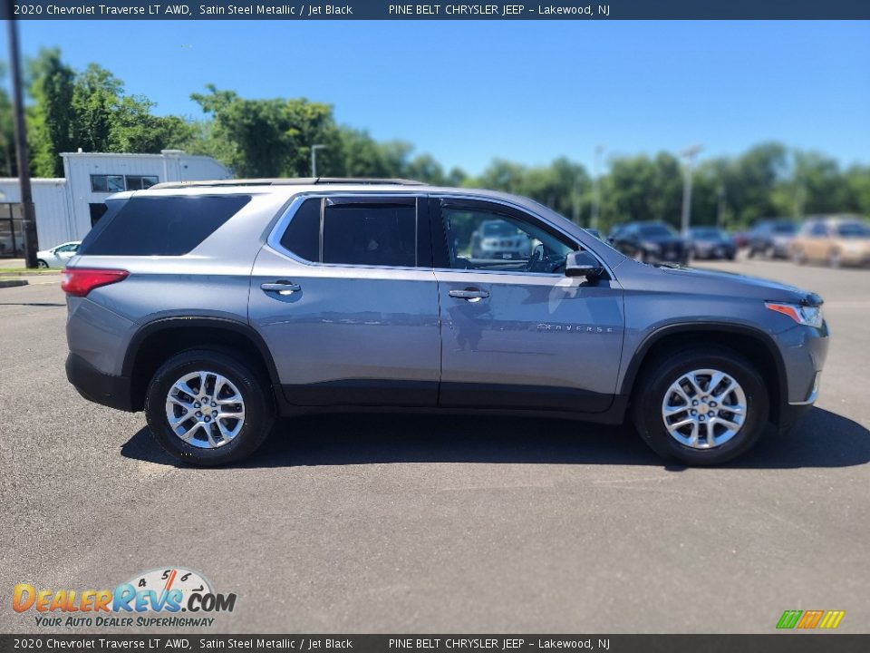 2020 Chevrolet Traverse LT AWD Satin Steel Metallic / Jet Black Photo #21