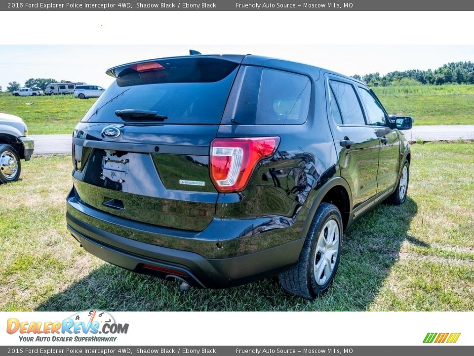 2016 Ford Explorer Police Interceptor 4WD Shadow Black / Ebony Black Photo #4