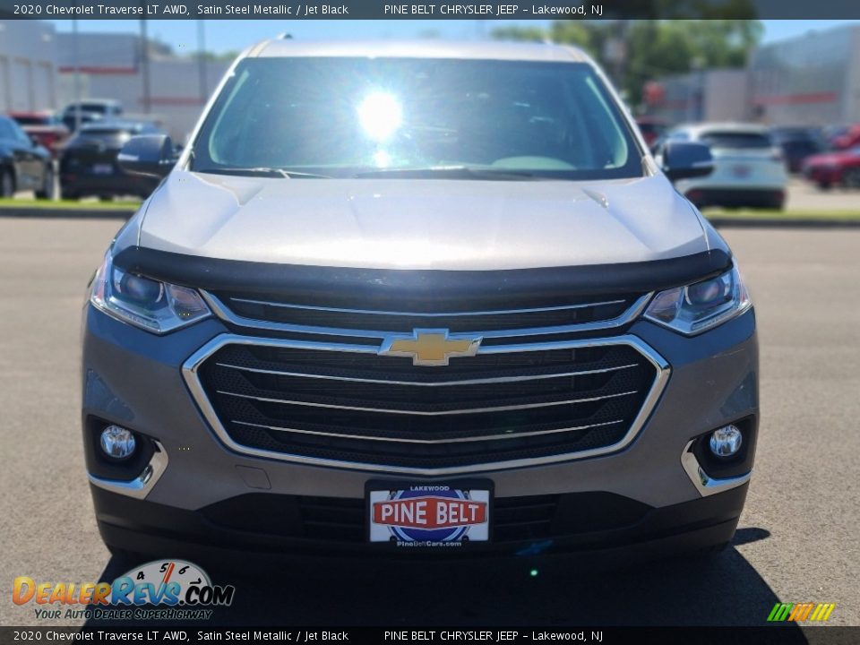 2020 Chevrolet Traverse LT AWD Satin Steel Metallic / Jet Black Photo #23