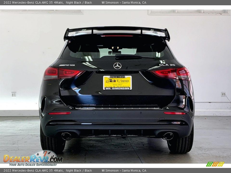 2022 Mercedes-Benz GLA AMG 35 4Matic Night Black / Black Photo #3