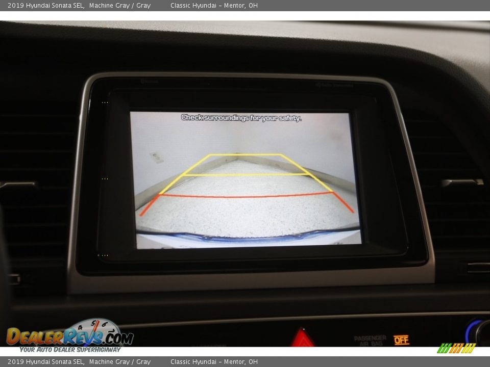 2019 Hyundai Sonata SEL Machine Gray / Gray Photo #11