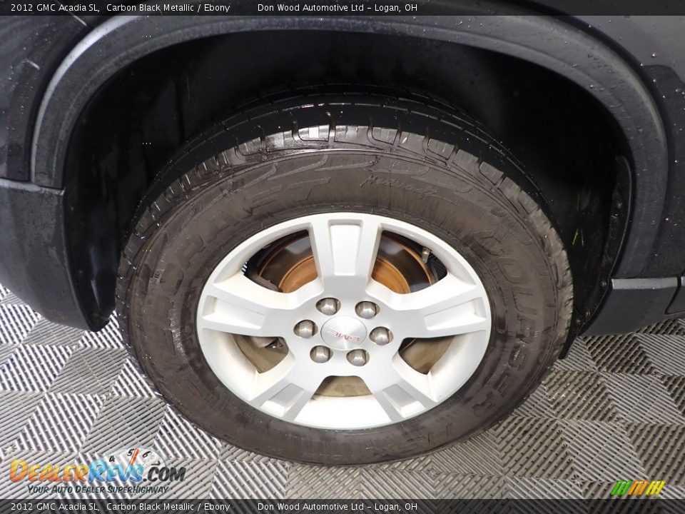 2012 GMC Acadia SL Carbon Black Metallic / Ebony Photo #31