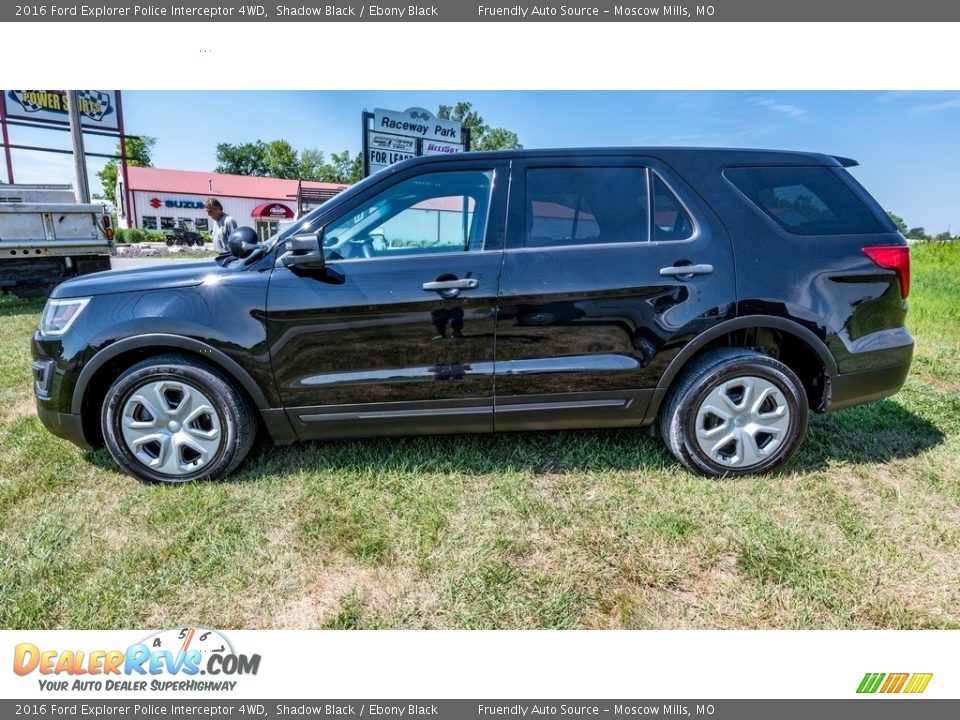 2016 Ford Explorer Police Interceptor 4WD Shadow Black / Ebony Black Photo #7