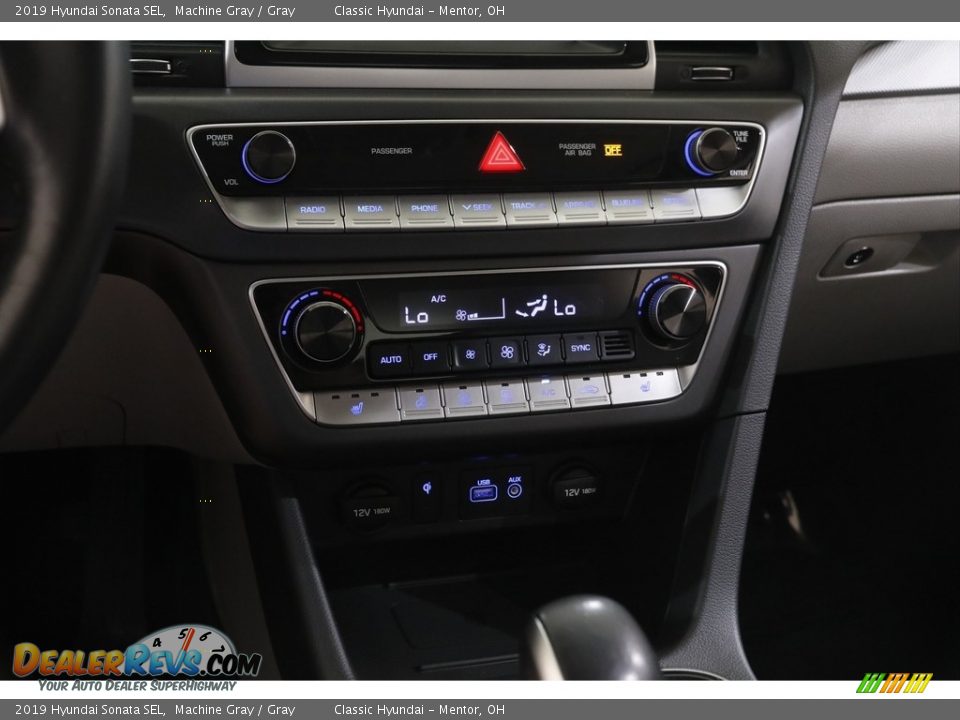 2019 Hyundai Sonata SEL Machine Gray / Gray Photo #12