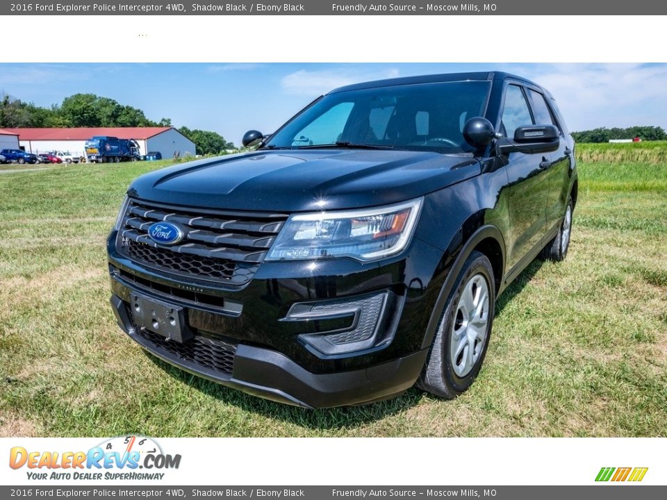 2016 Ford Explorer Police Interceptor 4WD Shadow Black / Ebony Black Photo #8