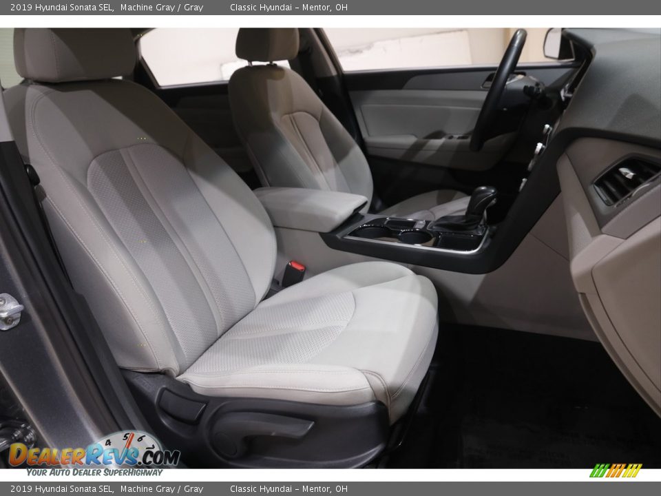 2019 Hyundai Sonata SEL Machine Gray / Gray Photo #14