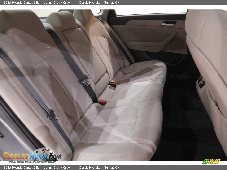 2019 Hyundai Sonata SEL Machine Gray / Gray Photo #15