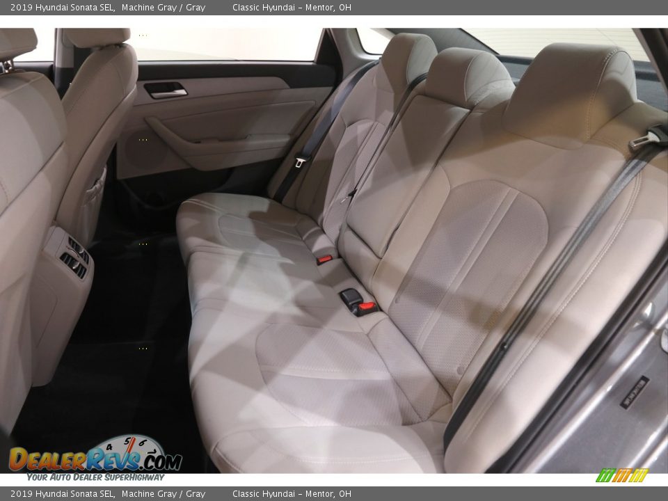 2019 Hyundai Sonata SEL Machine Gray / Gray Photo #16