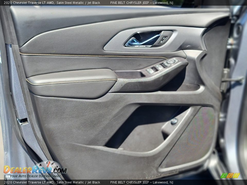2020 Chevrolet Traverse LT AWD Satin Steel Metallic / Jet Black Photo #32