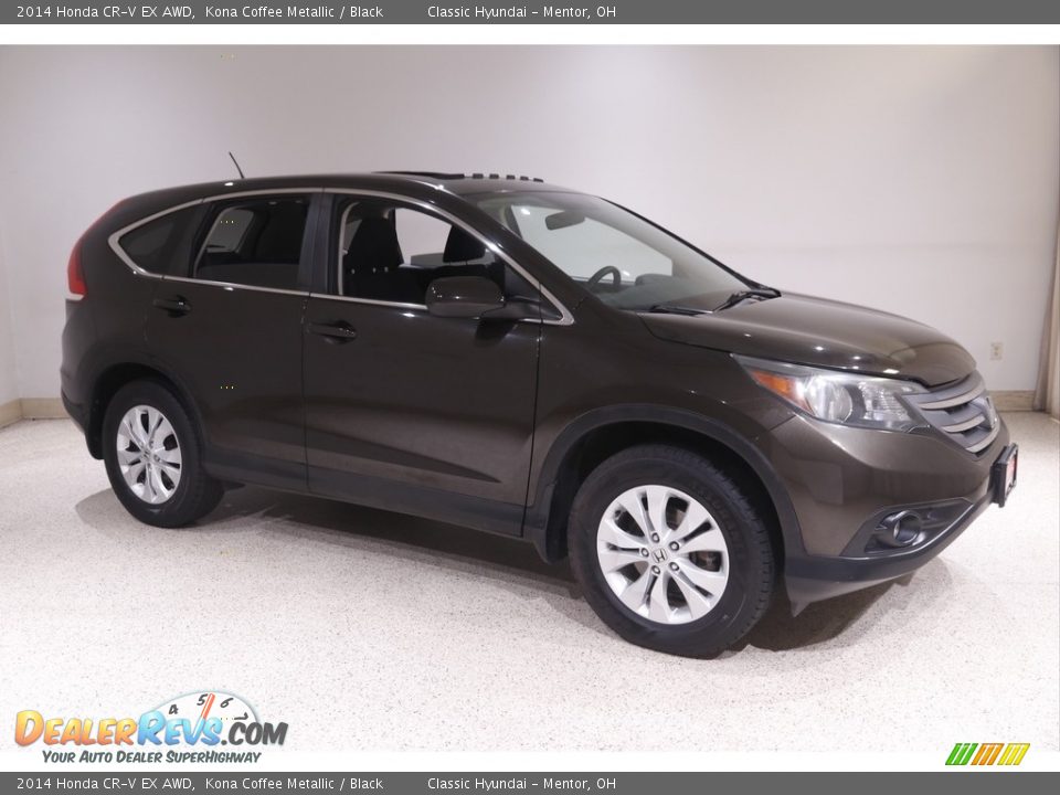 2014 Honda CR-V EX AWD Kona Coffee Metallic / Black Photo #1