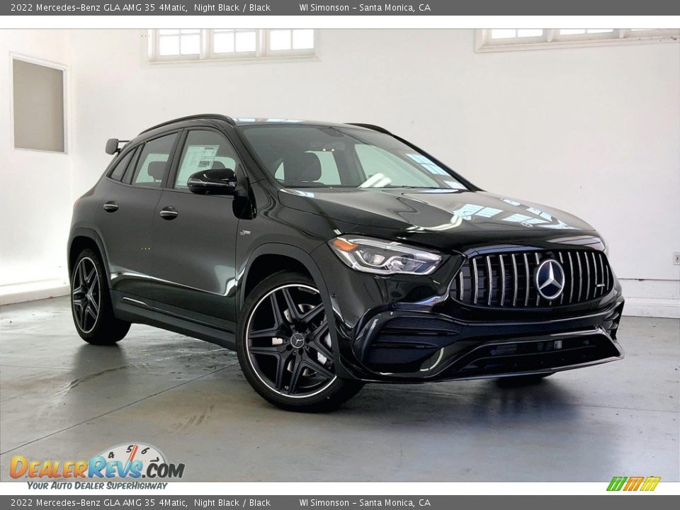 2022 Mercedes-Benz GLA AMG 35 4Matic Night Black / Black Photo #12