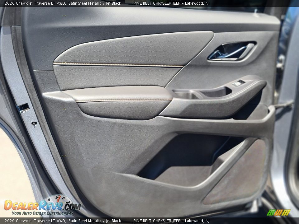 2020 Chevrolet Traverse LT AWD Satin Steel Metallic / Jet Black Photo #34