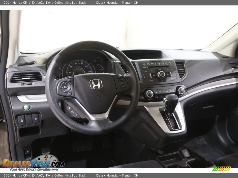 2014 Honda CR-V EX AWD Kona Coffee Metallic / Black Photo #6