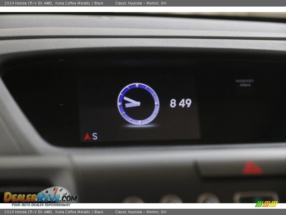 2014 Honda CR-V EX AWD Kona Coffee Metallic / Black Photo #10