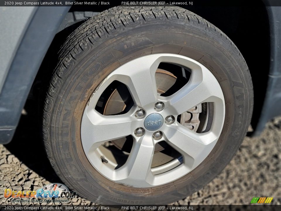2020 Jeep Compass Latitude 4x4 Billet Silver Metallic / Black Photo #4