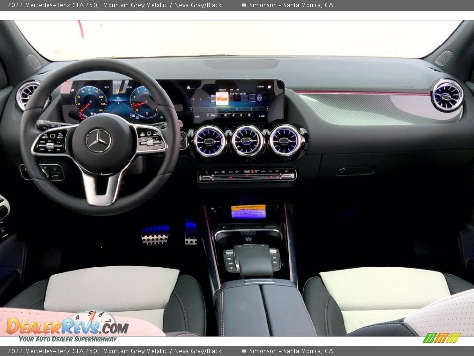 2022 Mercedes-Benz GLA 250 Mountain Grey Metallic / Neva Gray/Black Photo #6