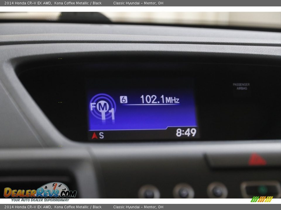 2014 Honda CR-V EX AWD Kona Coffee Metallic / Black Photo #11