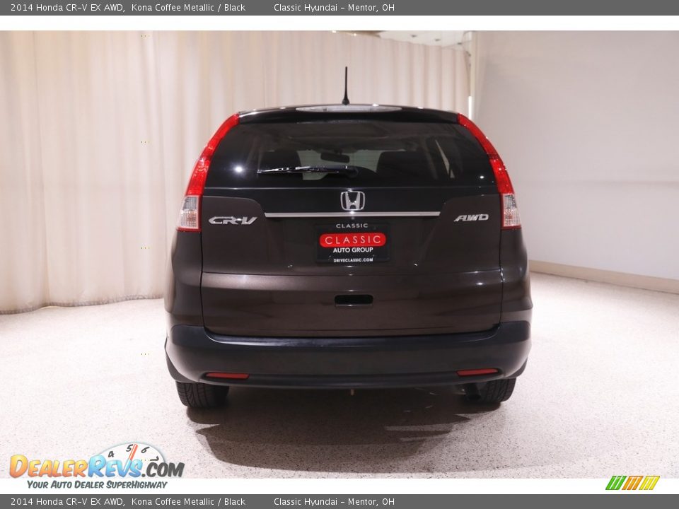 2014 Honda CR-V EX AWD Kona Coffee Metallic / Black Photo #17