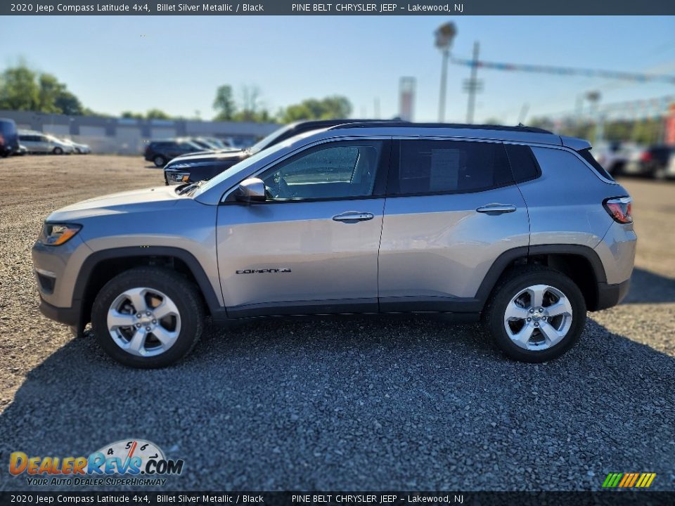 2020 Jeep Compass Latitude 4x4 Billet Silver Metallic / Black Photo #11