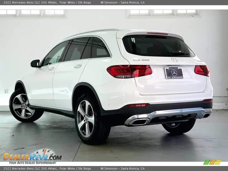 2022 Mercedes-Benz GLC 300 4Matic Polar White / Silk Beige Photo #2