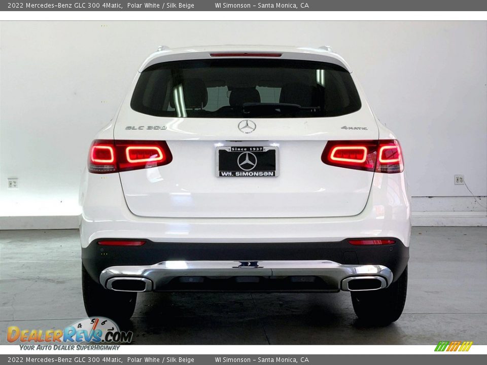 2022 Mercedes-Benz GLC 300 4Matic Polar White / Silk Beige Photo #3