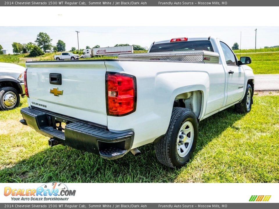 2014 Chevrolet Silverado 1500 WT Regular Cab Summit White / Jet Black/Dark Ash Photo #3