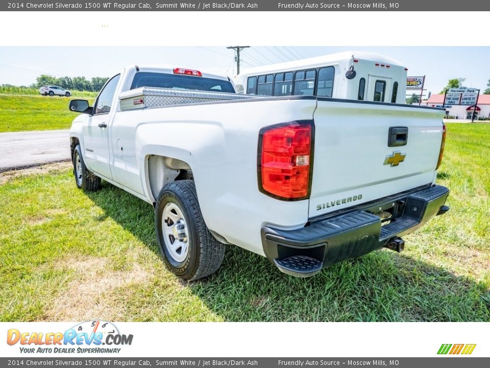 2014 Chevrolet Silverado 1500 WT Regular Cab Summit White / Jet Black/Dark Ash Photo #5