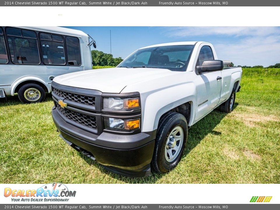 Front 3/4 View of 2014 Chevrolet Silverado 1500 WT Regular Cab Photo #7