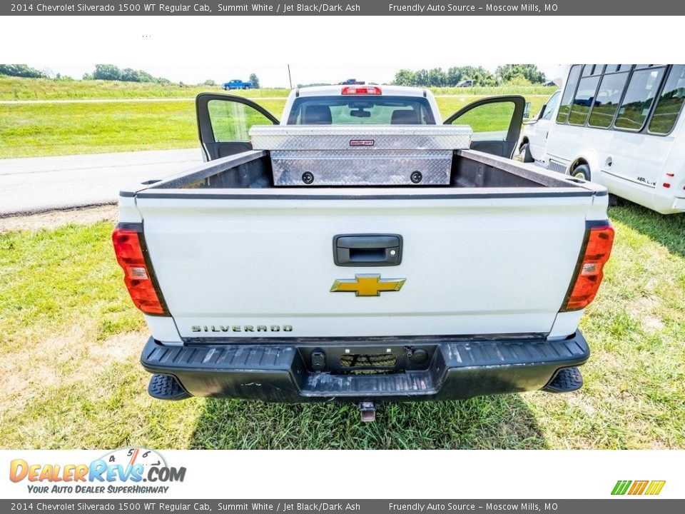 2014 Chevrolet Silverado 1500 WT Regular Cab Summit White / Jet Black/Dark Ash Photo #8