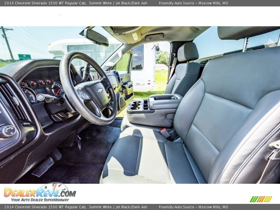 2014 Chevrolet Silverado 1500 WT Regular Cab Summit White / Jet Black/Dark Ash Photo #11