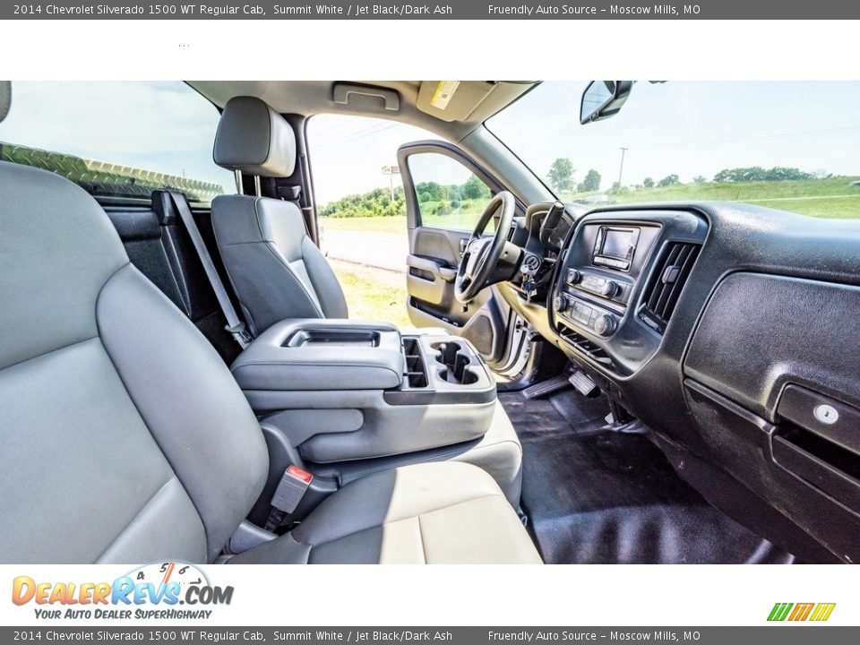 2014 Chevrolet Silverado 1500 WT Regular Cab Summit White / Jet Black/Dark Ash Photo #15