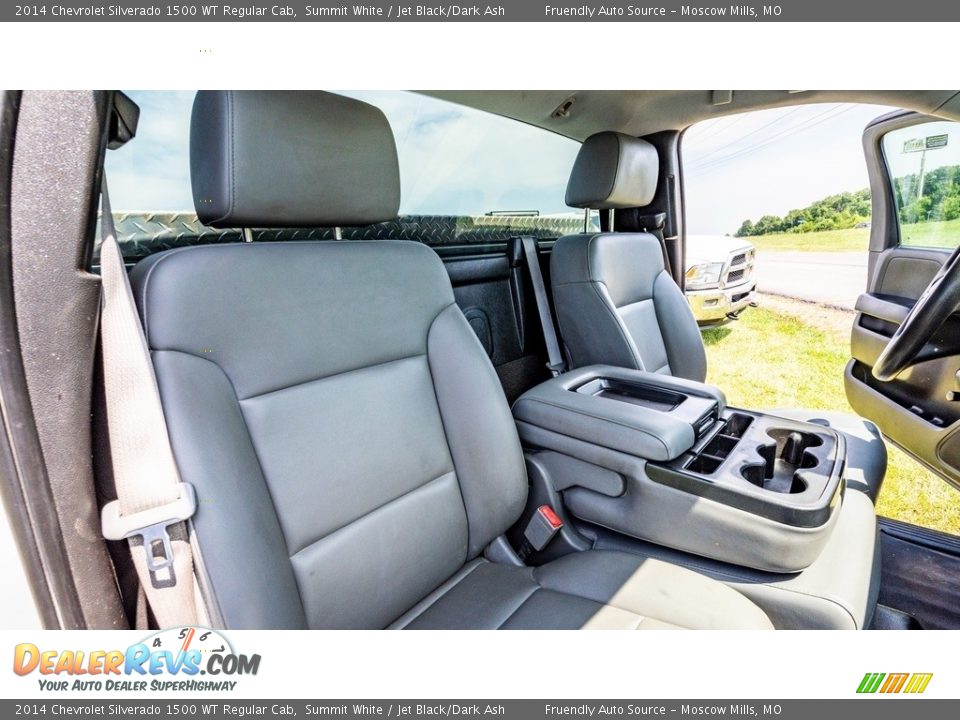 2014 Chevrolet Silverado 1500 WT Regular Cab Summit White / Jet Black/Dark Ash Photo #16
