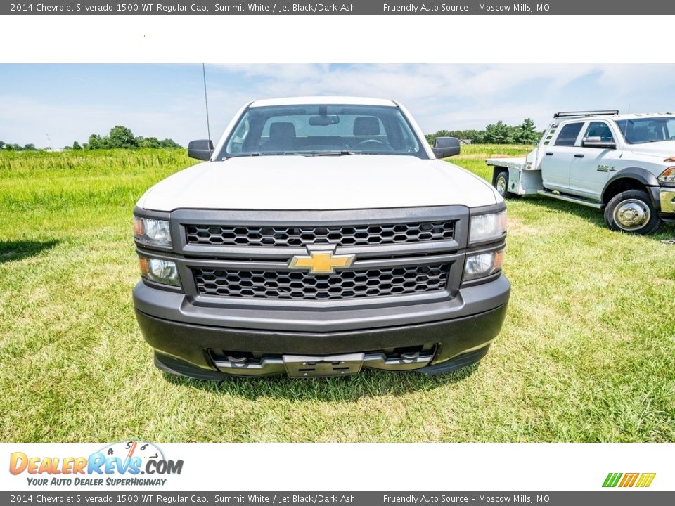 2014 Chevrolet Silverado 1500 WT Regular Cab Summit White / Jet Black/Dark Ash Photo #18