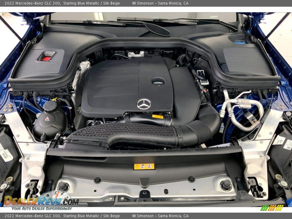 2022 Mercedes-Benz GLC 300 2.0 Liter Turbocharged DOHC 16-Valve VVT 4 Cylinder Engine Photo #9