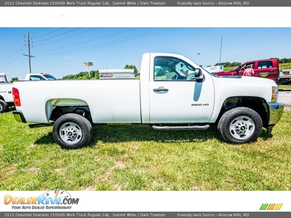 2013 Chevrolet Silverado 2500HD Work Truck Regular Cab Summit White / Dark Titanium Photo #2