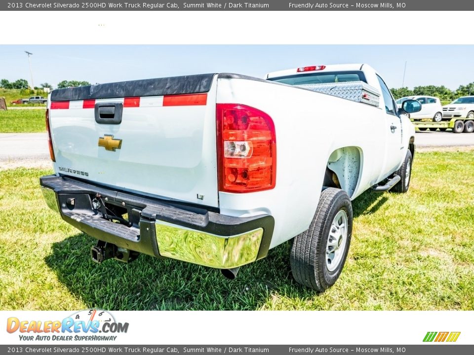 2013 Chevrolet Silverado 2500HD Work Truck Regular Cab Summit White / Dark Titanium Photo #3