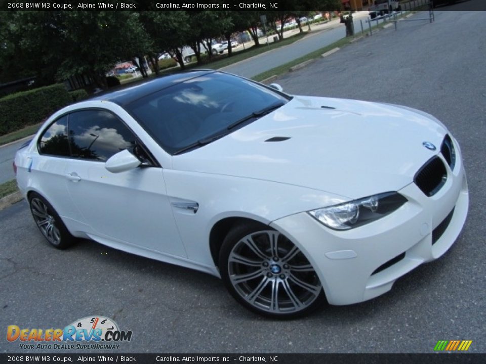 Front 3/4 View of 2008 BMW M3 Coupe Photo #3