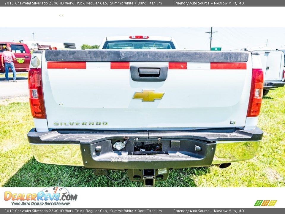 2013 Chevrolet Silverado 2500HD Work Truck Regular Cab Summit White / Dark Titanium Photo #4