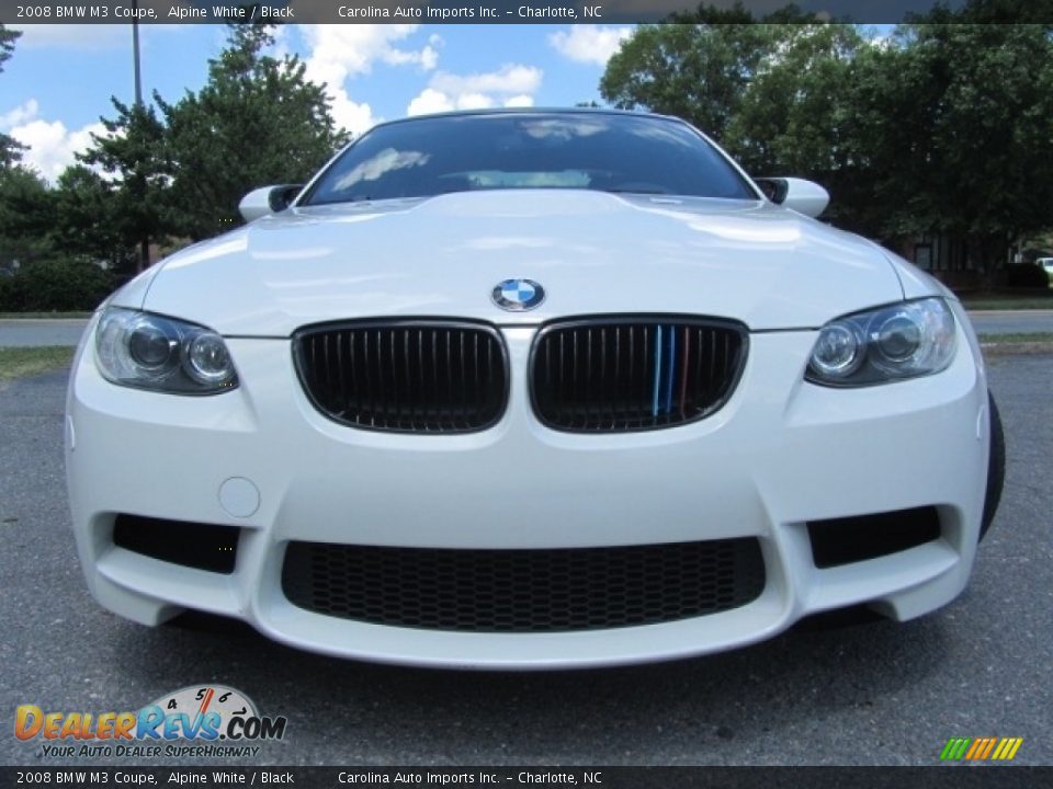 2008 BMW M3 Coupe Alpine White / Black Photo #4