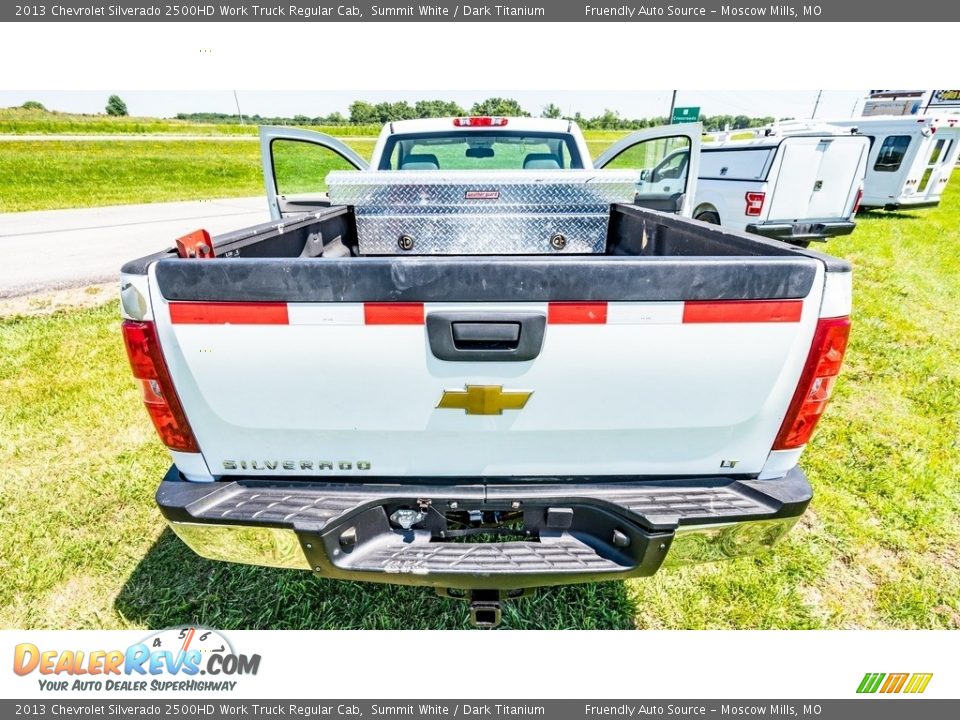 2013 Chevrolet Silverado 2500HD Work Truck Regular Cab Summit White / Dark Titanium Photo #5