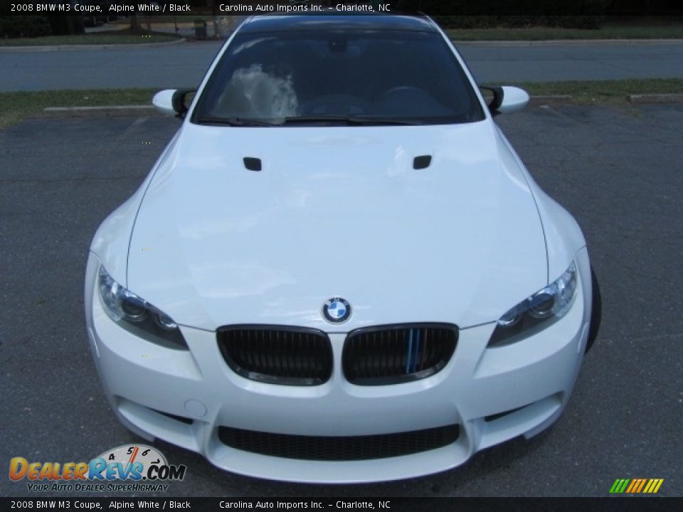 2008 BMW M3 Coupe Alpine White / Black Photo #5