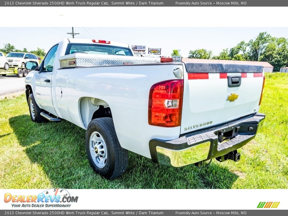 2013 Chevrolet Silverado 2500HD Work Truck Regular Cab Summit White / Dark Titanium Photo #6